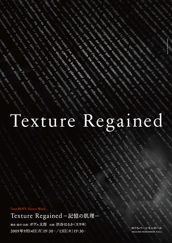 Texture Regained -記憶の肌理-