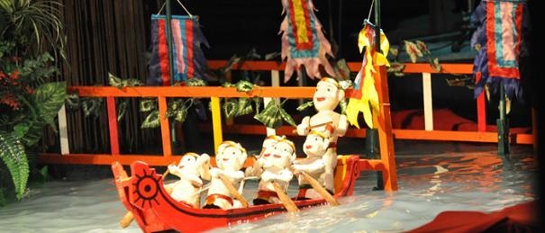 ベトナム伝統水上人形劇