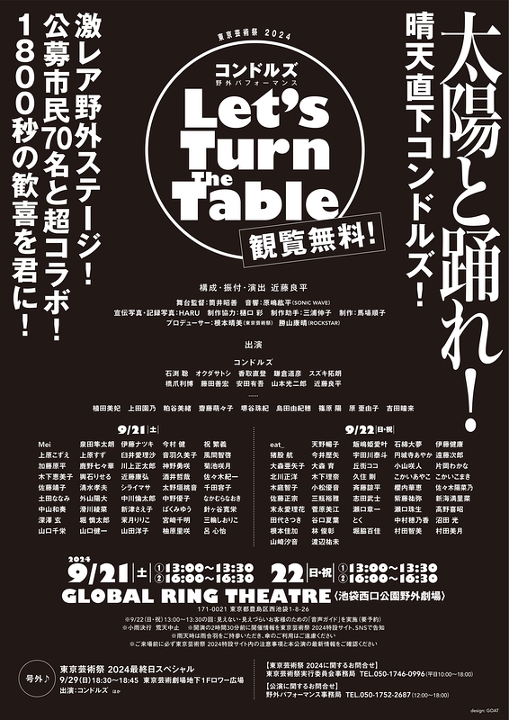 Let’s Turn The Table