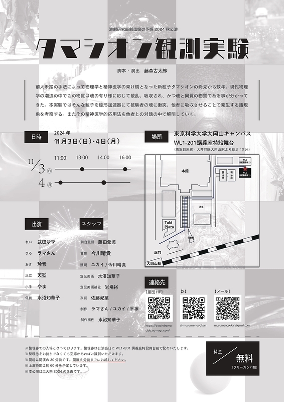 タマシオン観測実験