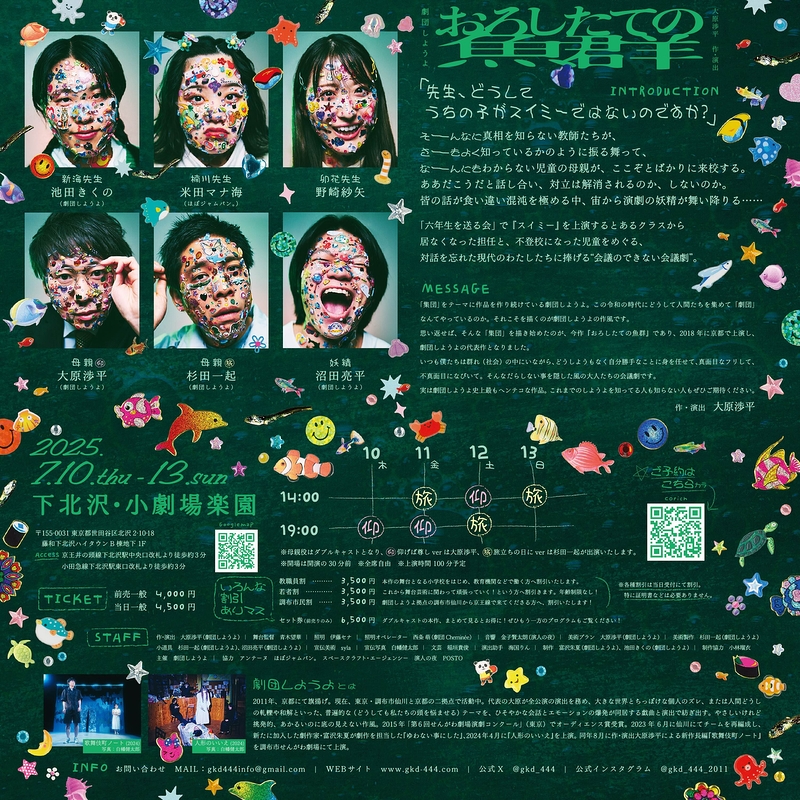 おろしたての魚群