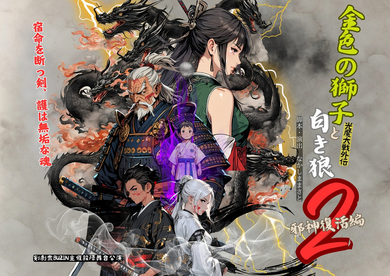 金色の獅子と白き狼２