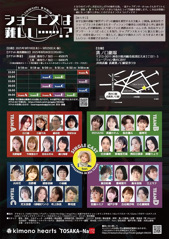 「ショービズは難しい……！？」