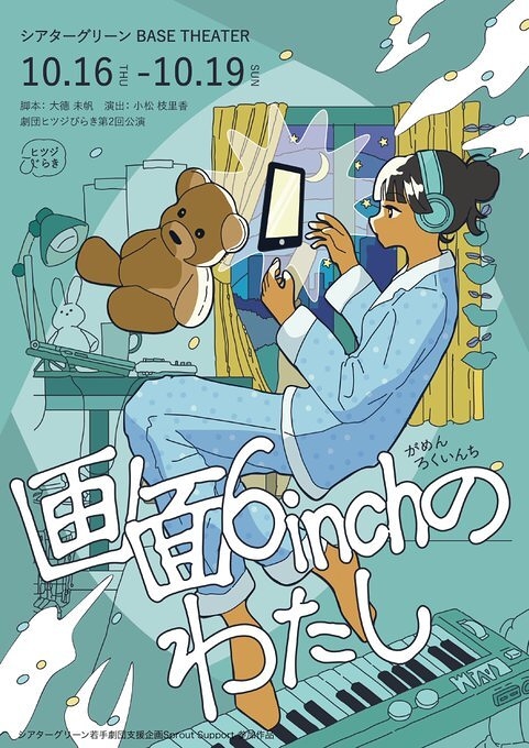 画面6インチのわたし