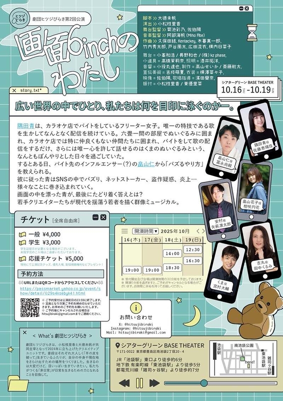 画面6インチのわたし