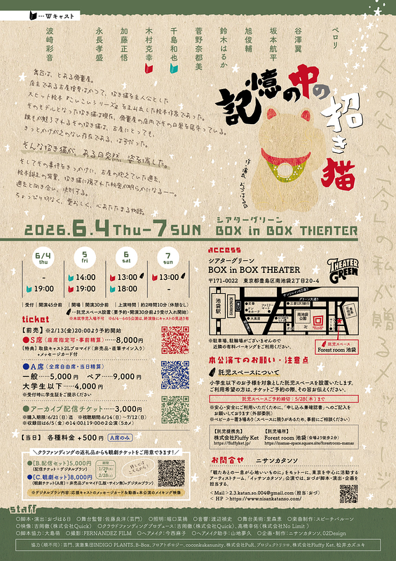 記憶の中の招き猫