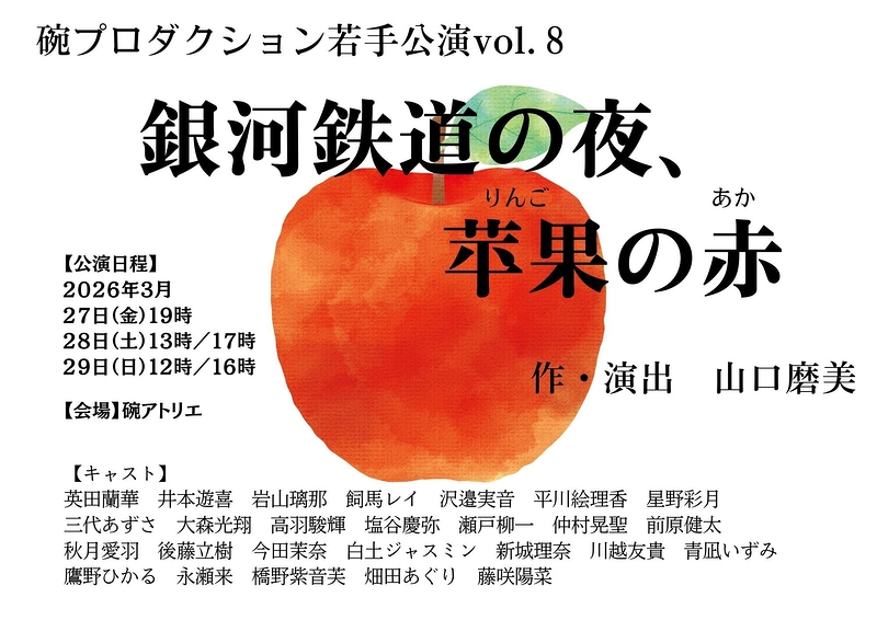 銀河鉄道の夜、苹果の赤