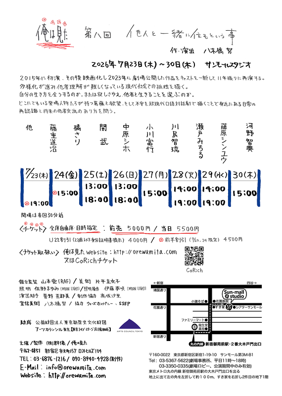 第八回「他人と一緒に住むという事」