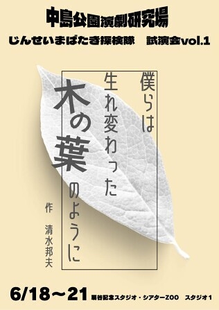 僕らは生まれ変わった木の葉のように