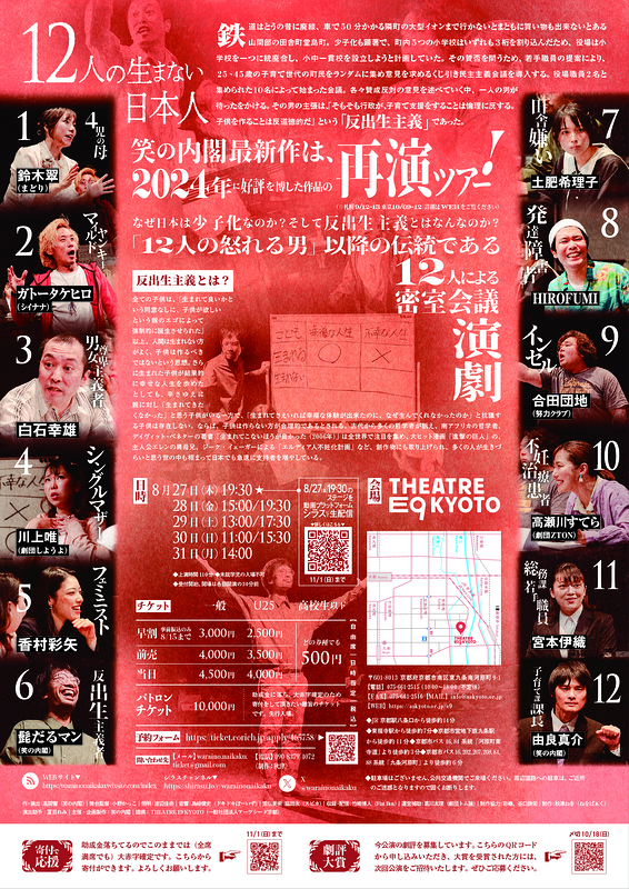 12人の生まない日本人