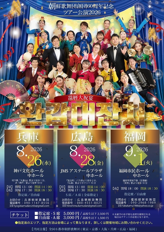 환갑대찬치　還暦大祝宴