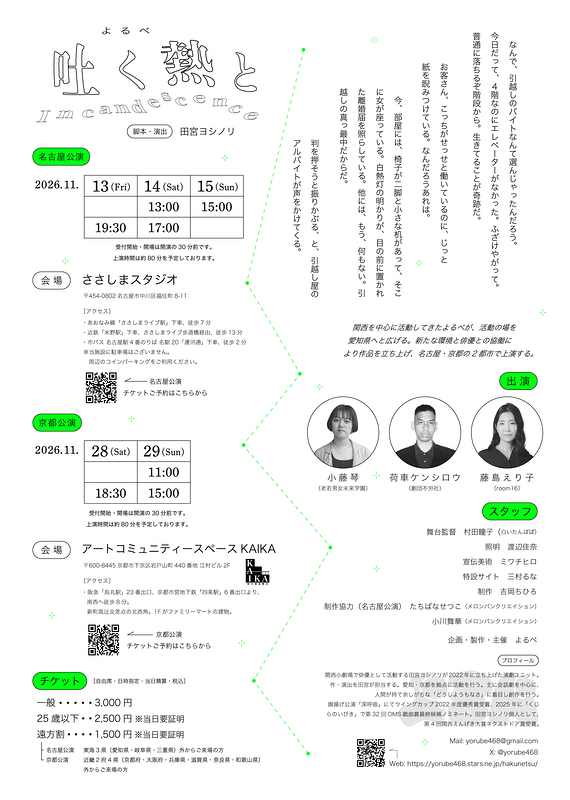 吐く熱と