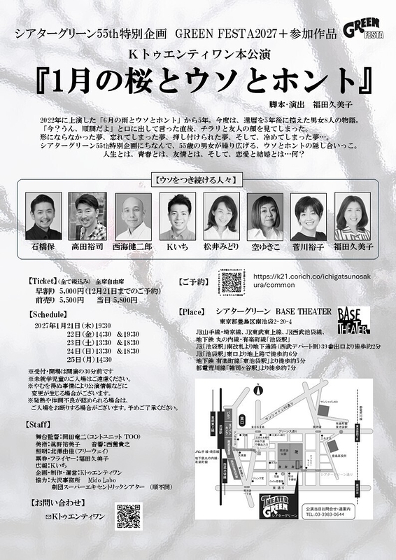 1月の桜とウソとホント