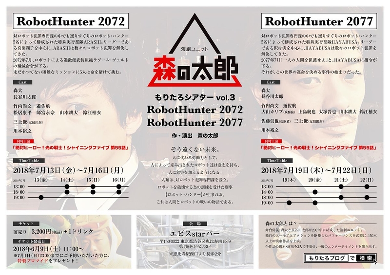【RobotHunter 2072】【RobotHunter 2077】