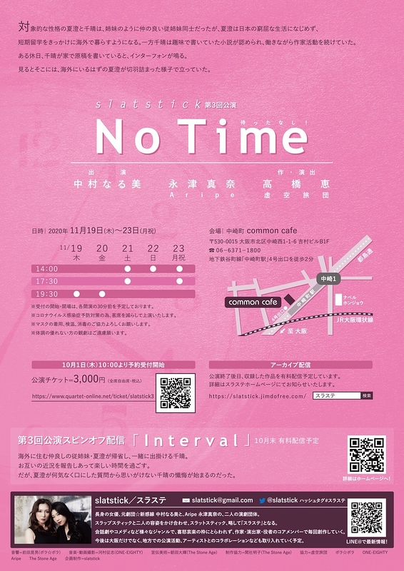 slatstick 第3回公演「No Time」