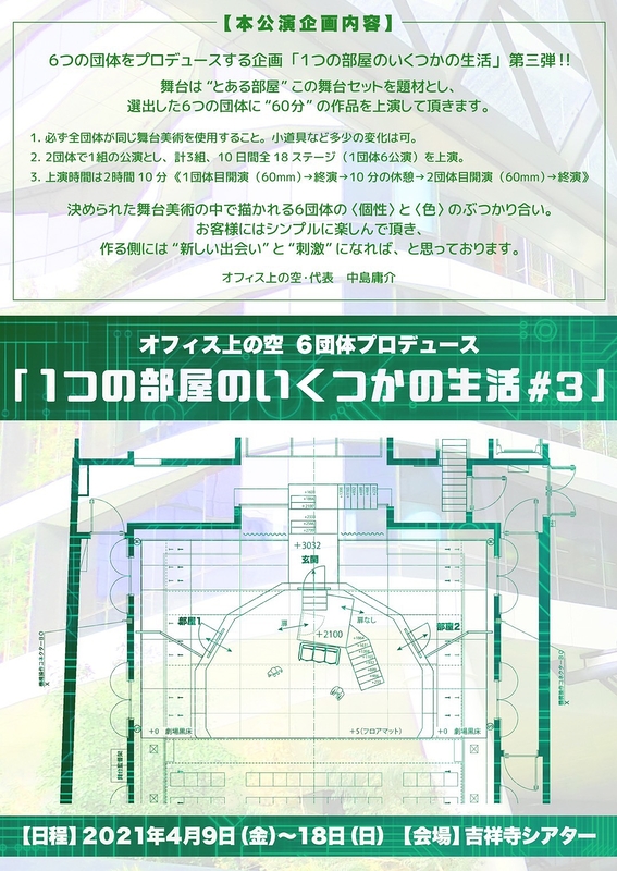 ６団体プロデュース『１つの部屋のいくつかの生活』＃３