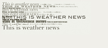 THIS IS WEATHER NEWS