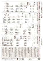 12月企画公演　木六駄・籠太鼓