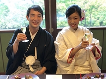 隆太郎とヤス子の結婚披露パーティー