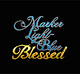 MARKER LIGHT-BLUE Blessed