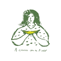 カヌーは川の上