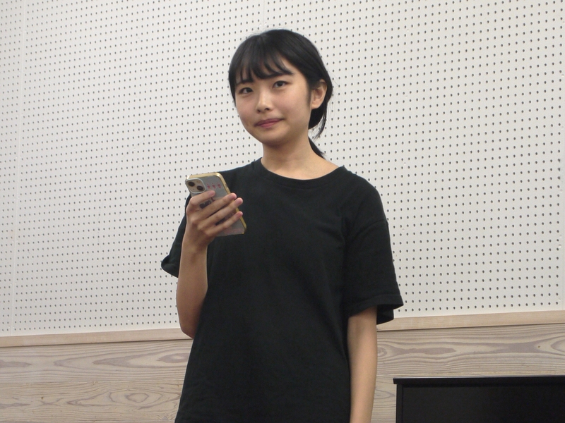 『Whoへの返事』稽古場にて