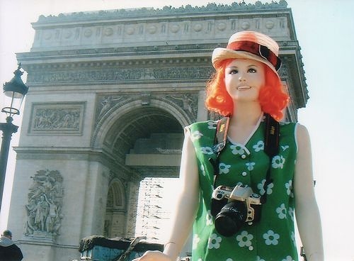 Annette in Paris.