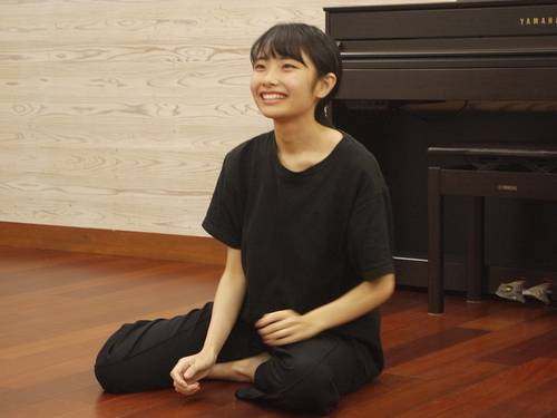 『Whoへの返事』稽古場にて